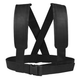 Maxbell Black Sled Harness Resistance Training Tire, Pull Strap Speed Exerciser Belt