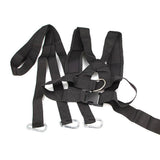 Maxbell Black Sled Harness Resistance Training Tire, Pull Strap Speed Exerciser Belt