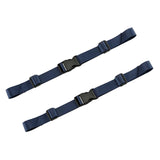 Adjustable Backpack Chest Belt Nylon Waist Strap Chest Strap Navy Blue