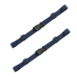 Adjustable Backpack Chest Belt Nylon Waist Strap Chest Strap Navy Blue