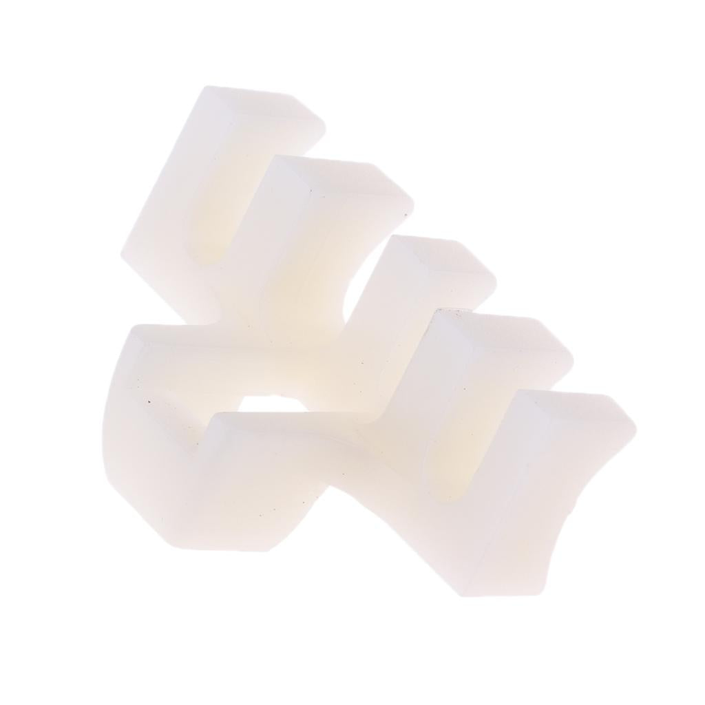 Maxbell Maxbell PVC Tennis Racket Load Spreader Racquets Pressure Reducer Stringer White