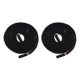 Maxbell Maxbell 2Pieces Drawstring Cord with Metal Tips- Useful Replacement Pant String  C