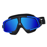 Mens Womens Swimming Goggles Anti Fog Shatterproof UV Protection Blue