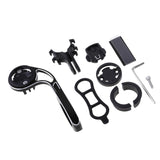 Maxbell Bike Stem Computer Mount Holder Bracket Adapter GPS Stopwatch Rack Black