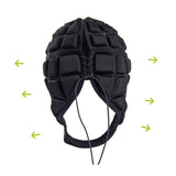 Maxbell 2pcs Padded Soccer Football Rugby Goalkeeper Head Guard Helmet Protector Hat