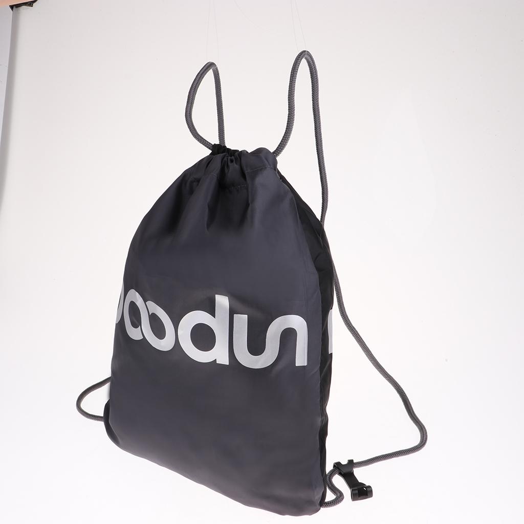 Maxbell Maxbell Drawstring Gym Bag Cycling Bag Sack Sport Travel Outdoor Backpack Gray