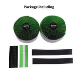 Maxbell 6Pcs Bike Bicycle Handlebar Tape Road Cycling Handle Bar Wraps Grip