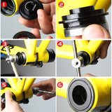 2xBicycle Bearing Press Tool Bottom Bracket Install Removal Kit Professional
