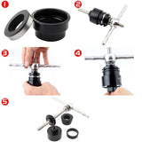 2xBicycle Bearing Press Tool Bottom Bracket Install Removal Kit Professional