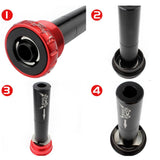 2xBicycle Bearing Press Tool Bottom Bracket Install Removal Kit Professional
