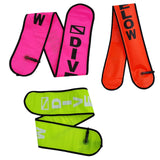 Maxbell 3 Pcs 4Ft Scuba Diving Surface Marker Buoy SMB Underwater Buoy Float Orange