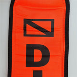 Maxbell 2 Pcs 4Ft Scuba Diving Surface Marker Buoy SMB Underwater Buoy Float Orange