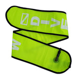 Maxbell 2Piece 4Ft Scuba Diving Surface Marker Buoy SMB Underwater Buoy Float Orange