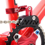 Maxbell Maxbell Protable Bike Single Disc Chain Protector Bicycle Guide Chain Stabilizer Red