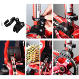 Maxbell Maxbell Protable Bike Single Disc Chain Protector Bicycle Guide Chain Stabilizer Red