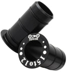 Maxbell 2 Pair Bike Hub Front Tube Shaft Conversion Seat Adapter 15mm to 12mm