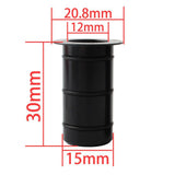 Maxbell 2 Pair Bike Hub Front Tube Shaft Conversion Seat Adapter 15mm to 12mm