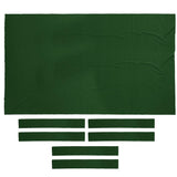 Maxbell 3 Pieces Wool Billiard Pool Table Cloth 9ft Pool Table Felt Accessories 9ft