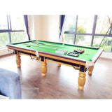 Maxbell 3x Wool Billiard Pool Table Cloth 9ft Pool Table Felt Accessories Green 9ft