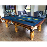 Maxbell 3 Pieces Wool Billiard Pool Table Cloth 9ft Pool Table Felt Accessories 9ft