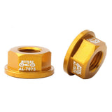 Maxbell 2 Pair Kids Bike Hubs Nut M10 Folding Balance Bike Wheel Hubs Axle Nuts