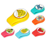 Maxbell 3 Pack Magnetic Golf Hat Clip Golf Ball Marker with Detachable Pattern Plate