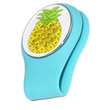 Maxbell 3 Pack Magnetic Golf Hat Clip Golf Ball Marker with Detachable Pattern Plate