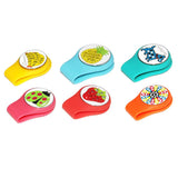 Maxbell 3 Pack Magnetic Golf Hat Clip Golf Ball Marker with Detachable Pattern Plate