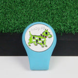Maxbell 3 Pack Magnetic Golf Hat Clip Golf Ball Marker with Detachable Pattern Plate