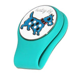 Maxbell 3 Pack Magnetic Golf Hat Clip Golf Ball Marker with Detachable Pattern Plate