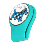 Maxbell 3 Pack Magnetic Golf Hat Clip Golf Ball Marker with Detachable Pattern Plate