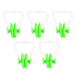 Maxbell 15Pcs Silicone Unisex Swimming Nose Clips Plugs Noseclips for Kids Adults