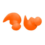 Maxbell Maxbell Swimming Ear Plug Silicone Ears Plugs Hearing Protector with Case Orange