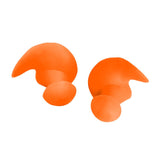 Maxbell Maxbell Swimming Ear Plug Silicone Ears Plugs Hearing Protector with Case Orange