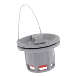 24xRubber Boat Kayak Surfboard Plastic Inflatable Boat Air Valve Plug Gray