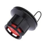 25xRubber Boat Kayak Surfboard Plastic Inflatable Boat Air Valve Plug Black