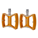 Maxbell Maxbell Aluminium CNC Bike Platform Pedals Road Cycling Bicycle Pedals for MTB BMX Golden