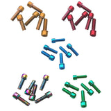 Maxbell 24 Pieces Road Bike Bicycle Disc Brake / Handlebar Stem Screw M5x18