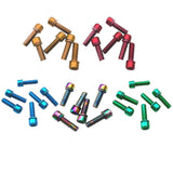 Maxbell 18 Pieces Road Bike Bicycle Disc Brake / Handlebar Stem Screw M5x18