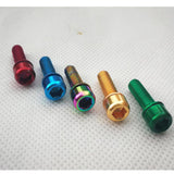 Maxbell 30 Pieces Road Bike Bicycle Disc Brake / Handlebar Stem Screw M5x18