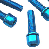 Maxbell 24 Pieces Road Bike Bicycle Disc Brake / Handlebar Stem Screw M5x18