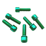 Maxbell 30 Pieces Road Bike Bicycle Disc Brake / Handlebar Stem Screw M5x18