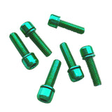 Maxbell 30 Pieces Road Bike Bicycle Disc Brake / Handlebar Stem Screw M5x18