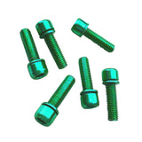 Maxbell 24 Pieces Road Bike Bicycle Disc Brake / Handlebar Stem Screw M5x18