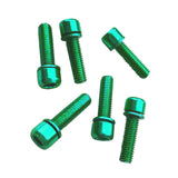 Maxbell 24 Pieces Road Bike Bicycle Disc Brake / Handlebar Stem Screw M5x18