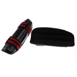 Maxbell Boxing Protective Gear Set Shin Leg Chest Guard Helmet Groin Protector Black