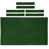 8ft Wool Blend  Billiard Pool Table Cloth Snooker Felt Cushion Green Blue