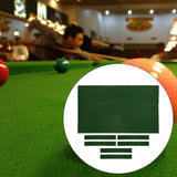 8ft Wool Blend  Billiard Pool Table Cloth Snooker Felt Cushion Green Blue