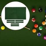 8ft Wool Blend  Billiard Pool Table Cloth Snooker Felt Cushion Green Blue