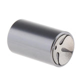 Maxbell 2-In-1 Mini Pool Cue Tip Repair Tool Billiard Tip Shaper Scuffer Gray